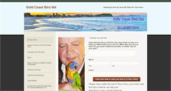 Desktop Screenshot of goldcoastbirdvet.com